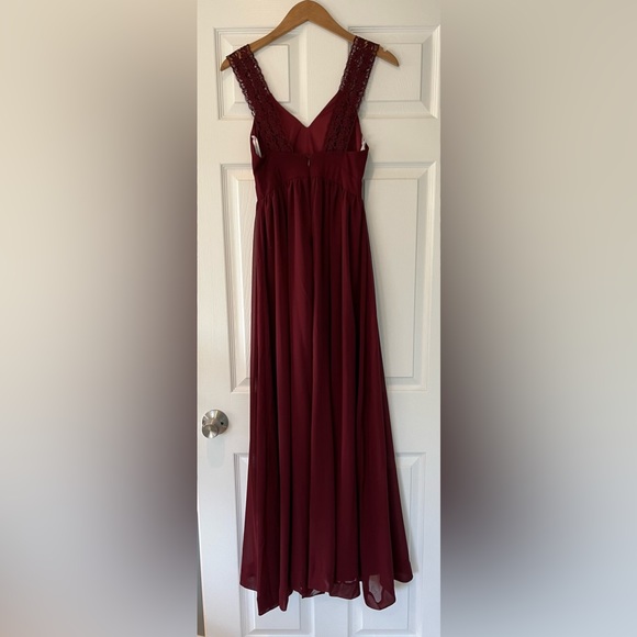 Lulus Burgundy Dress - Picture 4 of 5